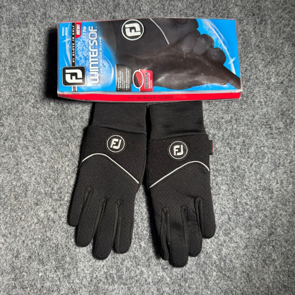 FootJoy WinterSof Golf Gloves Womens Medium Black